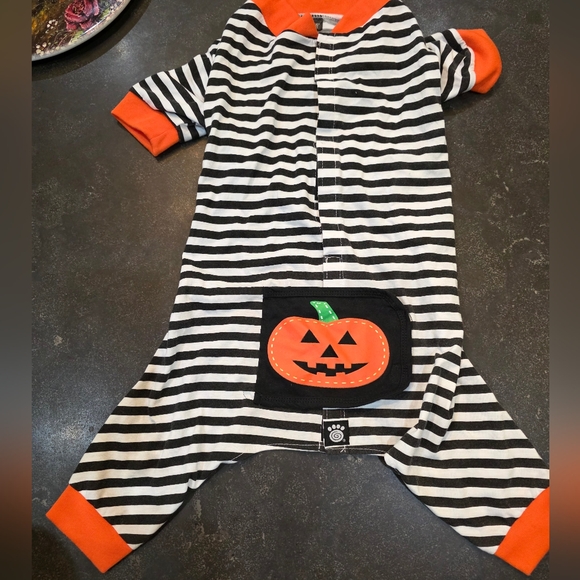 Festive Halloween Dog Costume with Pumpkin Patch LNWOT. - Picture 1 of 12
